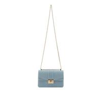 SEIDENFELT MANUFAKTUR borsa a tracolla borsa da sera Roros East-West Bag Denim in Blue celeste