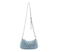 SEIDENFELT MANUFAKTUR borsa a tracolla borsetta Floro Crossbody Bag Sea Blue celeste
