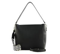 SEIDENFELT MANUFAKTUR borsa a tracolla Persby Hobo Bag Black / Gold