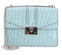 SEIDENFELT MANUFAKTUR borsa da sera Roros Croco Print Ice Blue