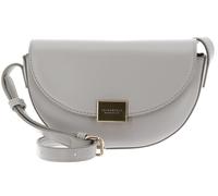SEIDENFELT MANUFAKTUR Ellanda Saddle Bag Light Grey / Gold