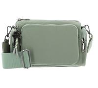 SEIDENFELT MANUFAKTUR Midi Crossbag Side Pockets Nylon Sage