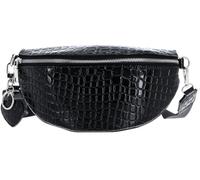 SEIDENFELT MANUFAKTUR Nesna Beltbag Croco Print Black