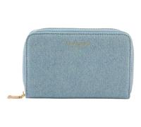 SEIDENFELT MANUFAKTUR portafoglio Ebba Wallet Denim in Blue celeste