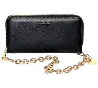 SEIDENFELT MANUFAKTUR portafoglio pochette Smilla Clutch Black nero