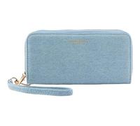 SEIDENFELT MANUFAKTUR portafoglio Smilla Wallet Denim in Blue celeste