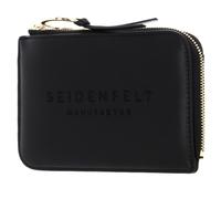SEIDENFELT MANUFAKTUR Talea Passport Case Black / Gold