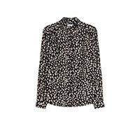 Seidensticker 134111 Camicia da Donna, Nero, 46