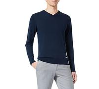 Seidensticker 251590 Pullover, Dunkelblau, S Uomo