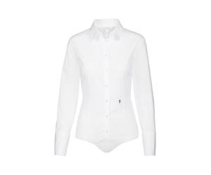 SEIDENSTICKER Body a maglietta nero / bianco Donna SEIDENSTICKER M