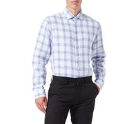 Seidensticker Business Hemd Camicia, Azzurro, 38 Uomo