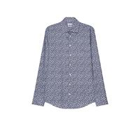 Seidensticker Business Hemd Camicia, Blu, 42 Uomo
