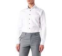 Seidensticker Business Hemd Regular Camicia Formale, Bianco (Weiß 01), 47 Uomo