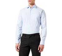 Seidensticker Business Hemd Regular Camicia formale Uomo, Blu (Hellblau 11), 44
