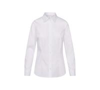 Seidensticker Camicetta da Donna - City Camicetta - Non necessita di Stiratura - Camicia - Slim Fit - Manica Lunga - 100% Cotone, Bianco, 40