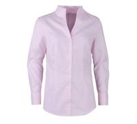 Seidensticker Camicetta da Donna - City - Facile da Stirare - Camicia a Collo Calice - Slim Fit - Maniche Lunghe - 100% Cotone, rosé, 40