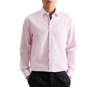 Seidensticker Camicia a Maniche Lunghe Regular Fit Maglietta, Rosa Chiaro, 38 Uomo