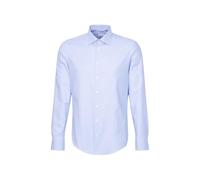 Seidensticker Camicia a Maniche Lunghe Slim Fit, Mid Blue (641960), 50 Uomo