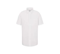 Seidensticker Uomo Regular Kurzarm mit Kent-Kragen Bügelfrei Camicia Business, Bianco (White 1), 42