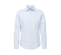 SEIDENSTICKER Camicia business blu chiaro / bianco Uomo SEIDENSTICKER 44