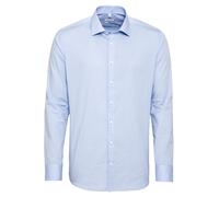 Seidensticker, Camicia da Uomo, a Maniche Lunghe, con Colletto, Non necessita di Stiratura Blu (Blau 12) 48