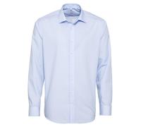 Seidensticker Shaped Bügelfrei Kent Langarm, Camicia Uomo, Blu (Blau), 43