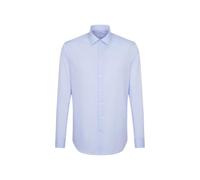 Seidensticker Camicia business da uomo - vestibilità sagomata - no stiro - collo Kent - manica lunga - 100% cotone