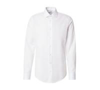Seidensticker Business Kent Ela Camicia, Bianco (White 01), 38 Uomo