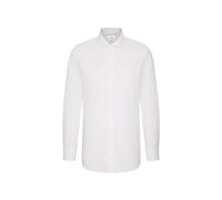 Seidensticker Camicia Business Modern Fit da Uomo con collo a patta e senza taschino sul petto, senza ferro, taglio dritto, a maniche lunghe, Bianco (Weiß), Medium (Taglia produttore: 40)
