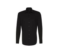 SEIDENSTICKER Camicia business 'SMART ESSENTIALS' nero Uomo - Abbigliamento - Occasioni - Matrimonio - Per gli invitati al matrimonio - Camicie e giacche - Camicie SEIDENSTICKER 43