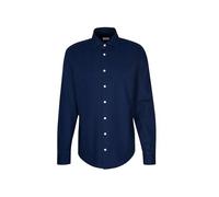 Seidensticker Camicia Casual da Uomo, Blu, 45