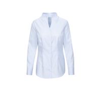 Seidensticker Donna Camicia A Collo di Calice Slim Fit Camicia da donna, Azzurro, 42