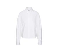 Seidensticker Camicia da donna, oversize, tinta unita, maniche lunghe, oversize, taglio boxy, 100 cotone, bianco, 36