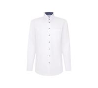 Seidensticker Camicia da Uomo a Maniche Lunghe, Modello Fit (Confezione da 1), Bianco, 50