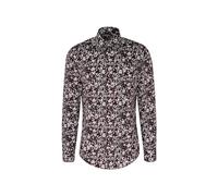 Seidensticker Camicia da Uomo Business - Slim Fit - Facile da Stirare - Colletto Kent - Maniche Lunghe - 100% Cotone, Lilla, 42