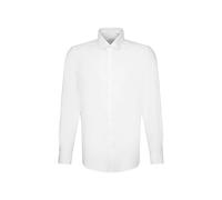 Seidensticker Camicia a Maniche Lunghe Slim Fit, Bianco, 42 Uomo