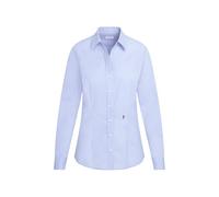 Seidensticker City Bluse Langarm Slim Fit Uni Bügelfrei, Camicia Donna, Blu (Hellblau), 38