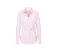 Seidensticker City Bluse Langarm Slim Fit Uni Bügelfrei, Camicia Donna, Rosa, 46