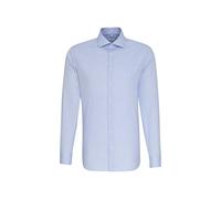 Seidensticker Herren Business Hemd Shaped Fit - Bügelfreies Camicia Formale, Blu (Hellblau 11), 39 Uomo