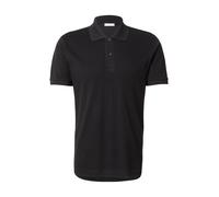 Seidensticker Polo a Maniche Corte Slim Fit, Nero, L Uomo