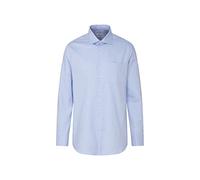 Seidensticker Men Regular Longsleeve Cotton Maglietta, Blu(153690), 43 Uomo