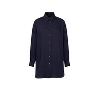 Seidensticker Oversized Fit Langarm Longbluse Camicia da Donna, Blu, 44