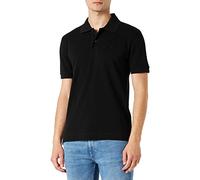 Seidensticker Polo a Maniche Corte Slim Fit, Nero, L Uomo