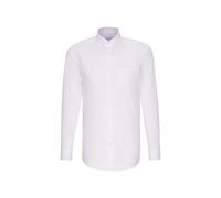 Seidensticker Regular B.d Camicia uomo, Bianco (Weiß (01 Weiß)), 45