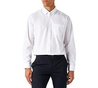 Seidensticker Regular B.d Camicia uomo, Bianco (Weiß (01 Weiß)), 46