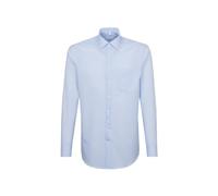 Seidensticker Regular Bügelfrei Kent Langarm, Camicia Uomo, Blu (Hellblau/1.001), 47