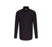 Seidensticker Regular Bügelfrei Kent Langarm, Camicia Uomo, Nero (Schwarz), 39