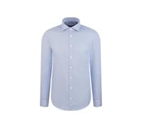 Seidensticker Regular Fit Langarm Business-Hemd Camicia, Blu, 50 Uomo