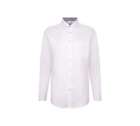 Seidensticker Regular Fit Langarm Business Hemd Camicia da Lavoro, Bianco, 38 Tall Uomo