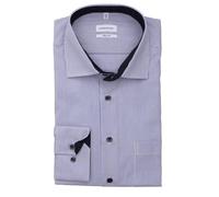 Seidensticker Regular Fit Langarm Hemd Camicia, Blau, 41 Uomini